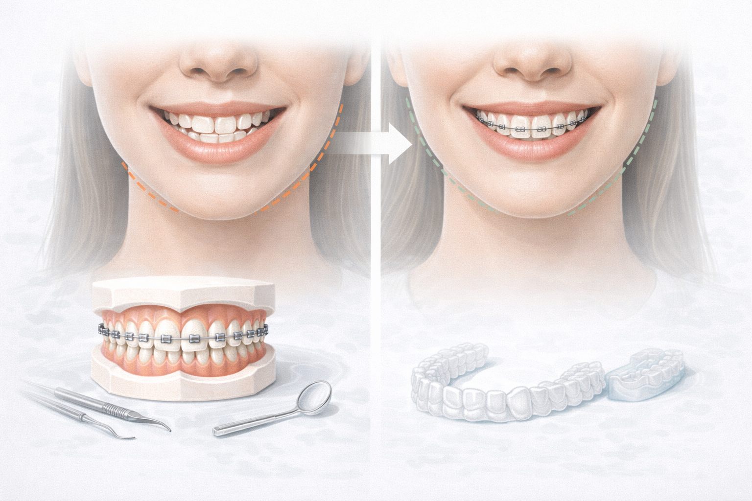 De ce este importantă corectarea mușcăturii